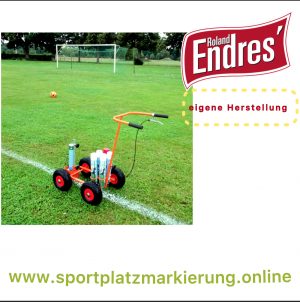 Endres bester 4Rad-Markierwagen (eigene Herstellung) Art-Nr.5085 für AthleticSpray-Endres z.B. Art-Nr.75051 weiß. Lieferung ohne Dosen.