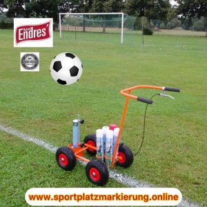 Endres Profi-4Rad Athleticspraymarkierwagen (eigene Herstellung) Art-Nr.5085. Auf Lager